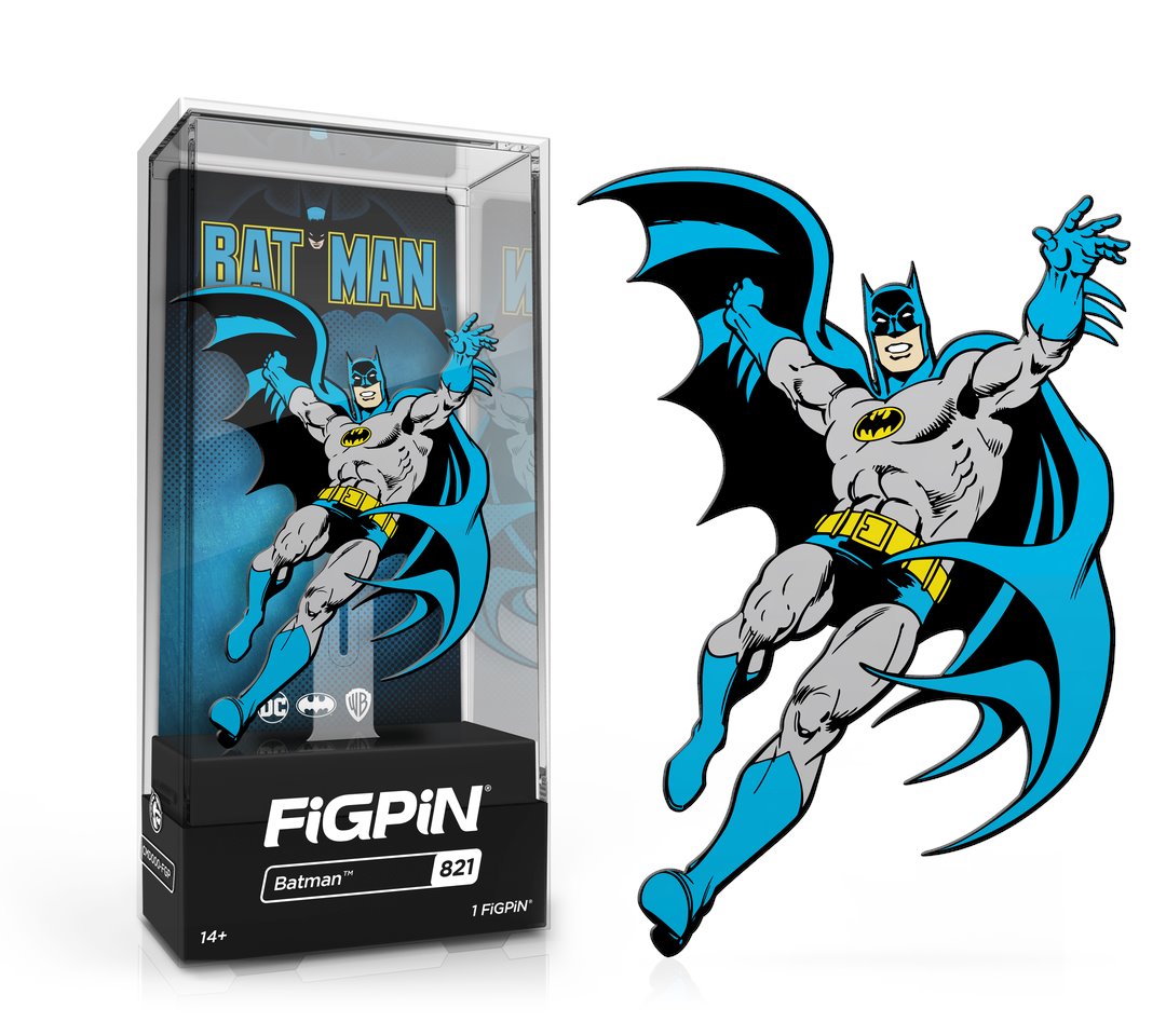 FiGPiN Classic DC: Batman (821) - LE1500 (Common)