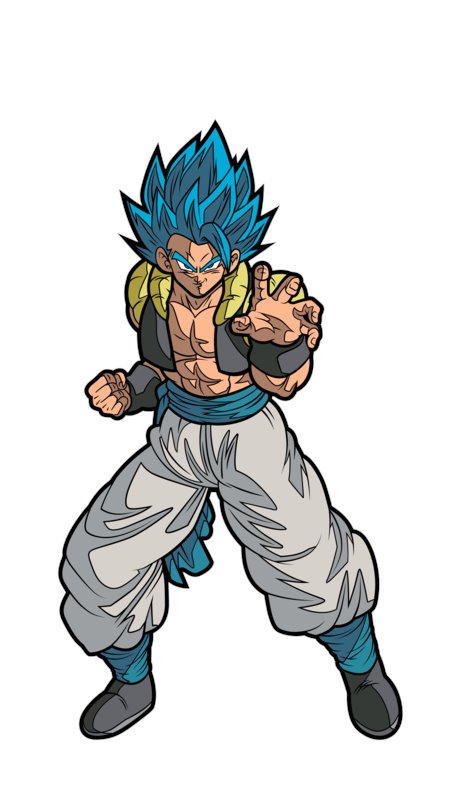 FiGPiN Classic Dragon Ball Super Broly Movie: Super Saiyan God Super Saiyan Gogeta (#202)