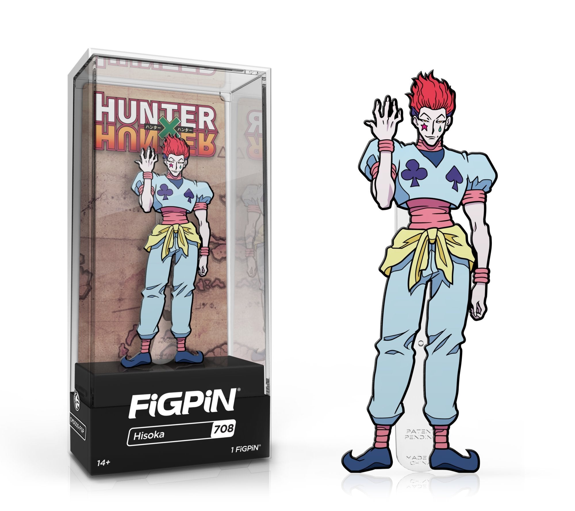 FiGPiN Classic HUNTER X HUNTER - Hisoka (708) <1st Edition LE4K>