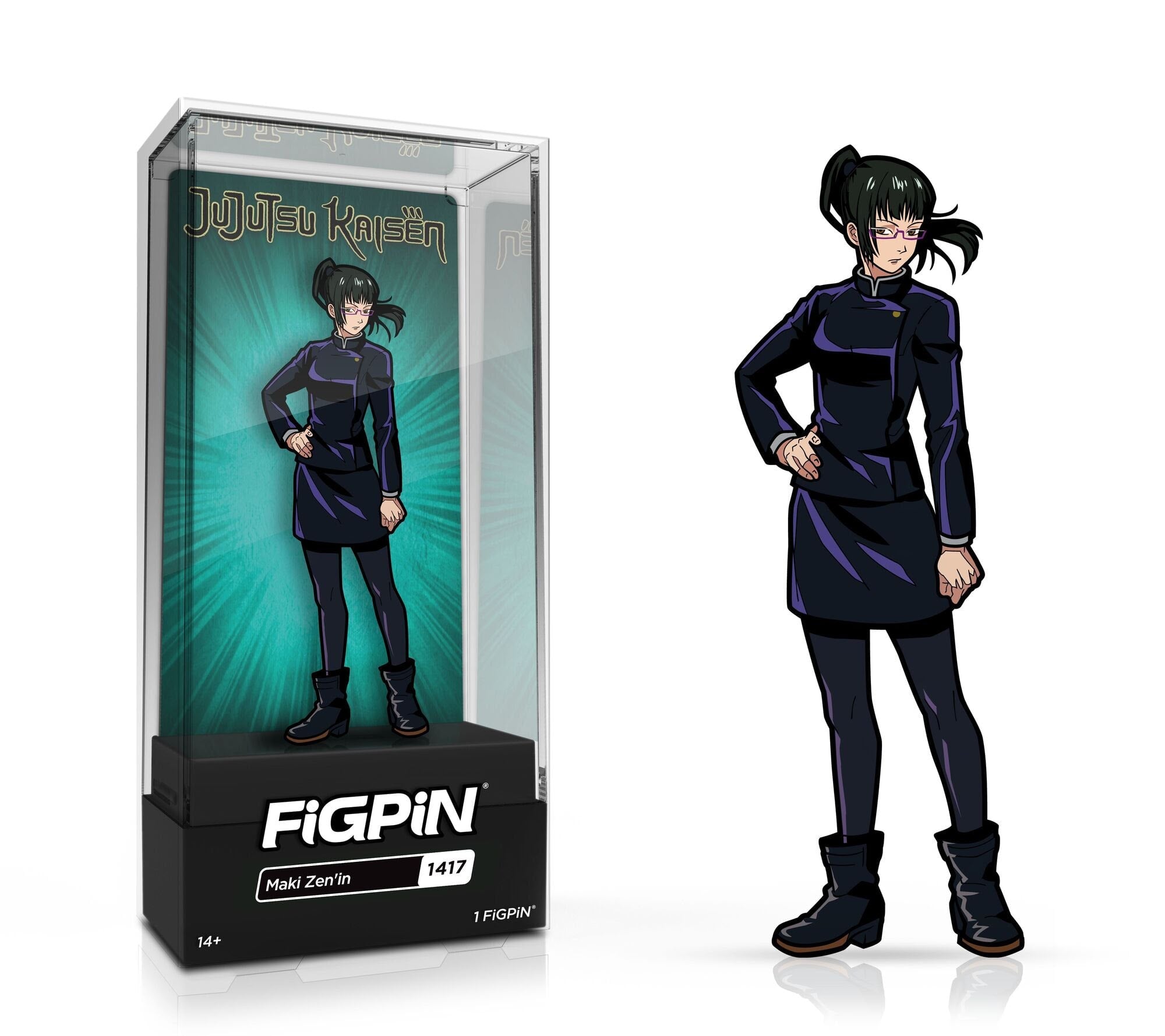 FiGPiN Classic: Jujutsu Kaisen - Maki Zen'in #1417 (Edition Size: 1000)