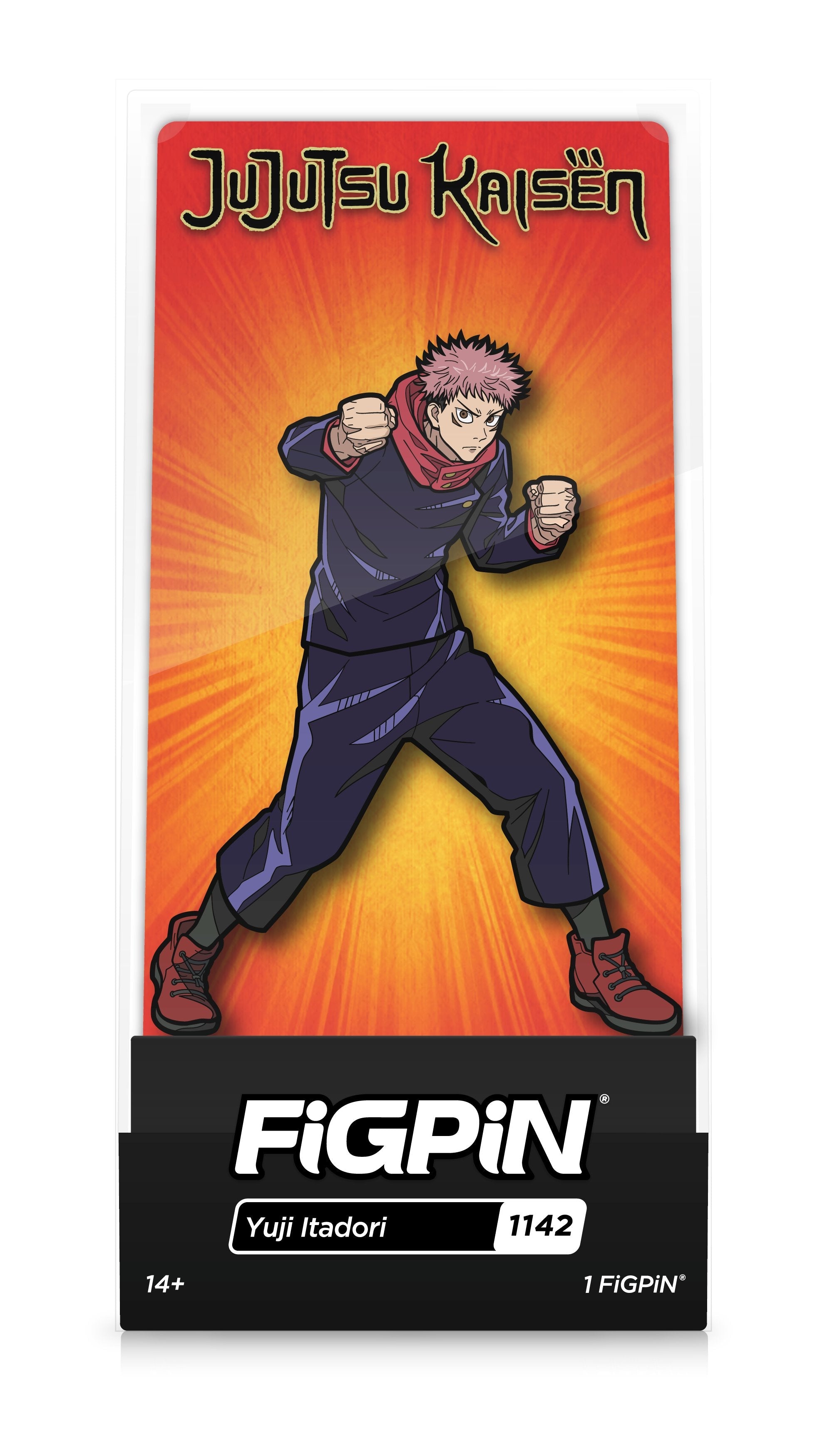 FiGPiN Classic: Jujutsu Kaisen - Yuji Itadori (1142) [1st Edition Size 1500]