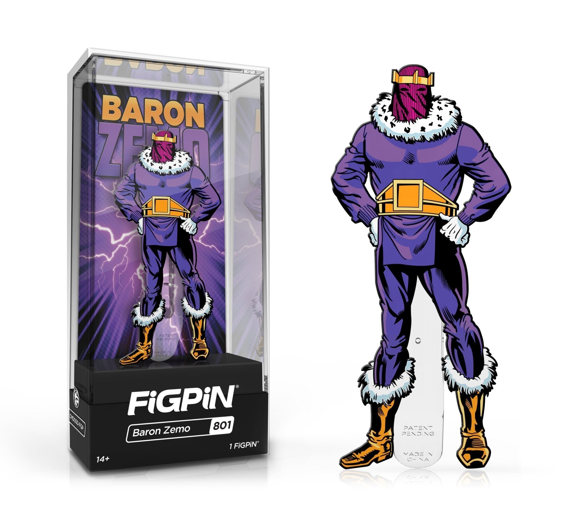 FiGPiN Classic MARVEL VILLAINS Baron Zemo (801) (LIMITED EDITION 2K)