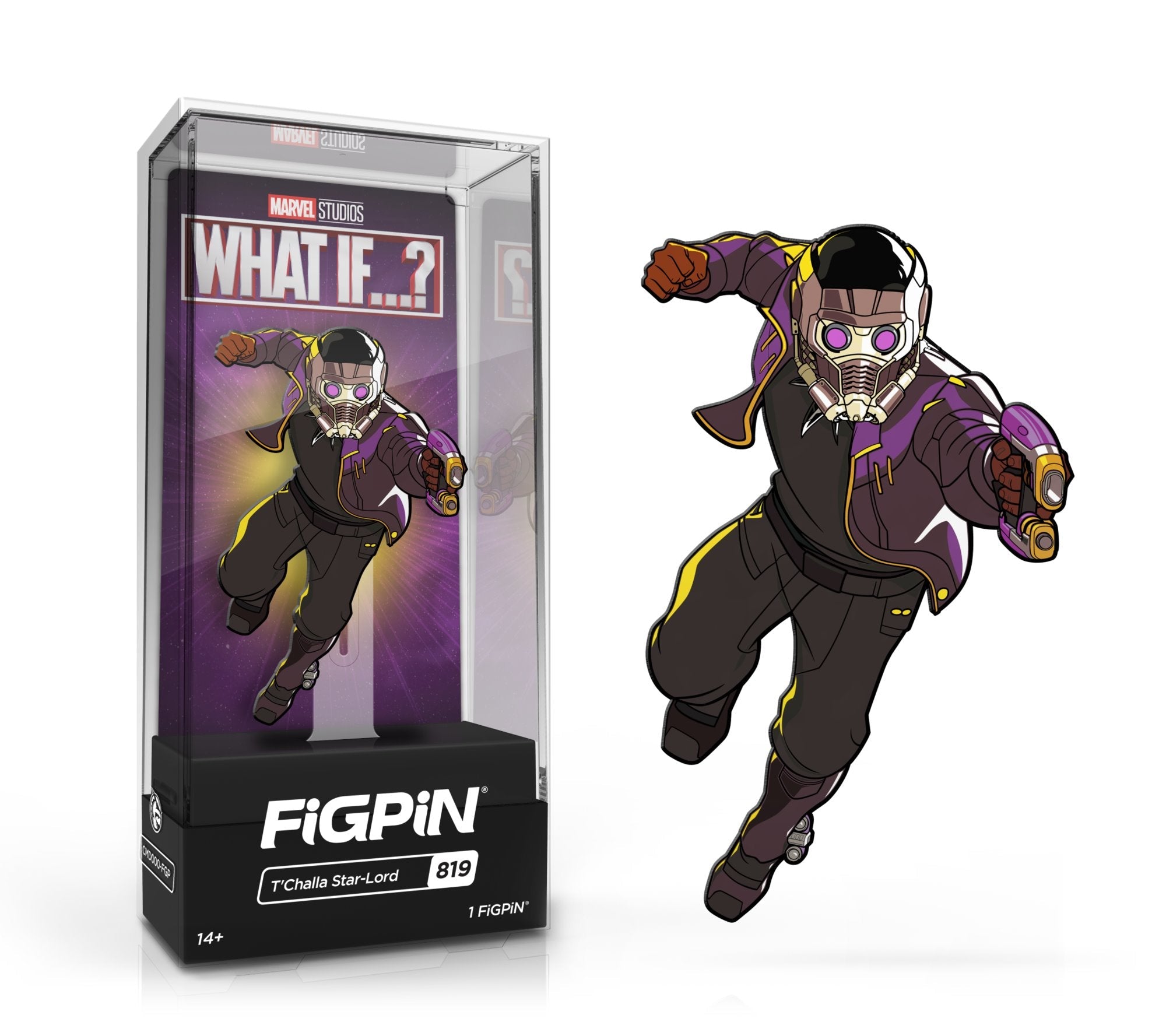 FiGPiN Classic MARVEL'S What If...? - T'Challa Star-Lord (819) (1ST EDITION LE2K)