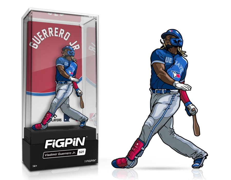 FiGPiN Classic MLB Vladimir Guerrero Jr. (S21) FiGPiN COMMON 1st Edition (LE2000)