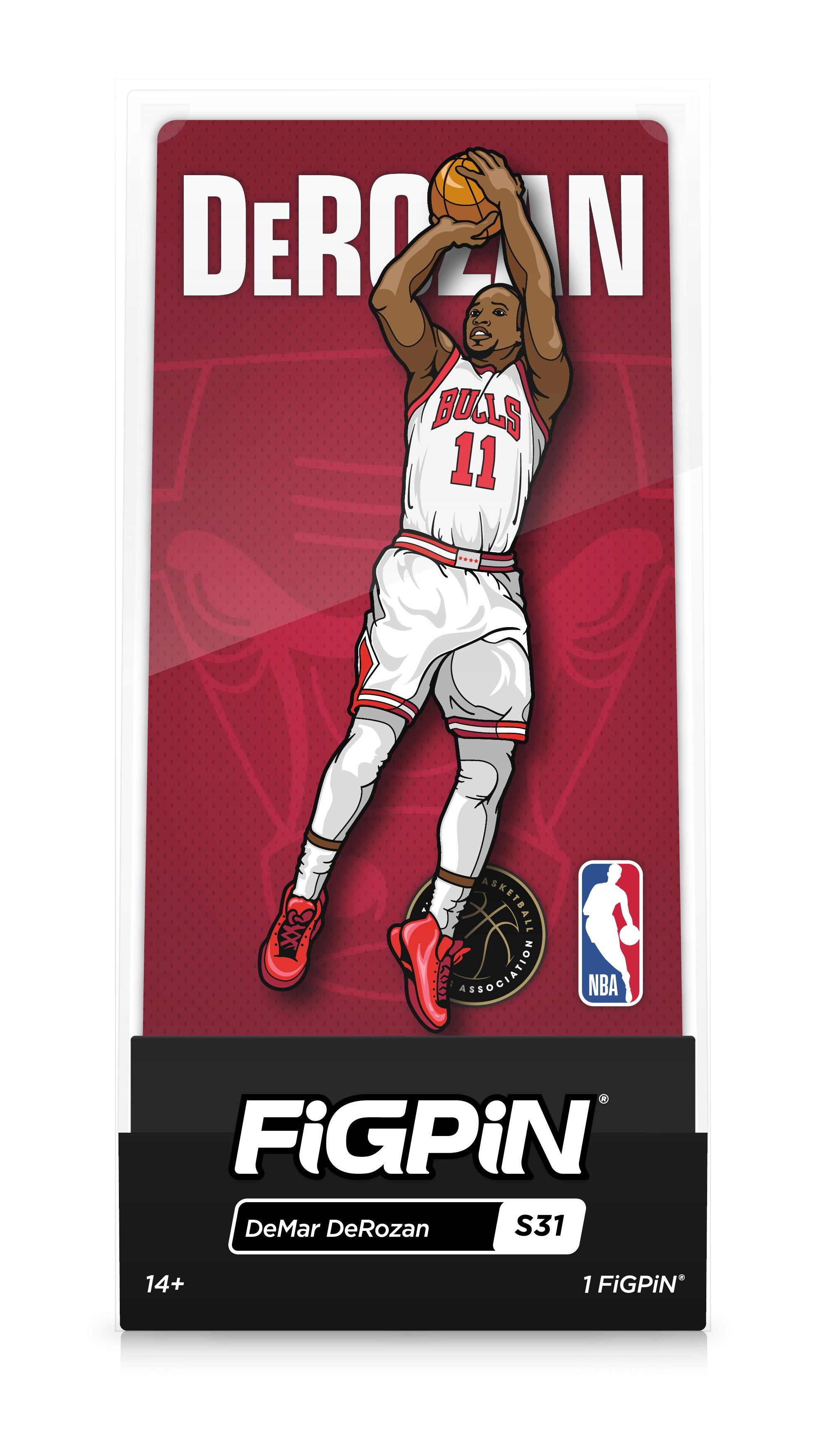 FiGPiN Classic: NBA - DeMar DeRozan (S31) [1st Edition Size 1500]