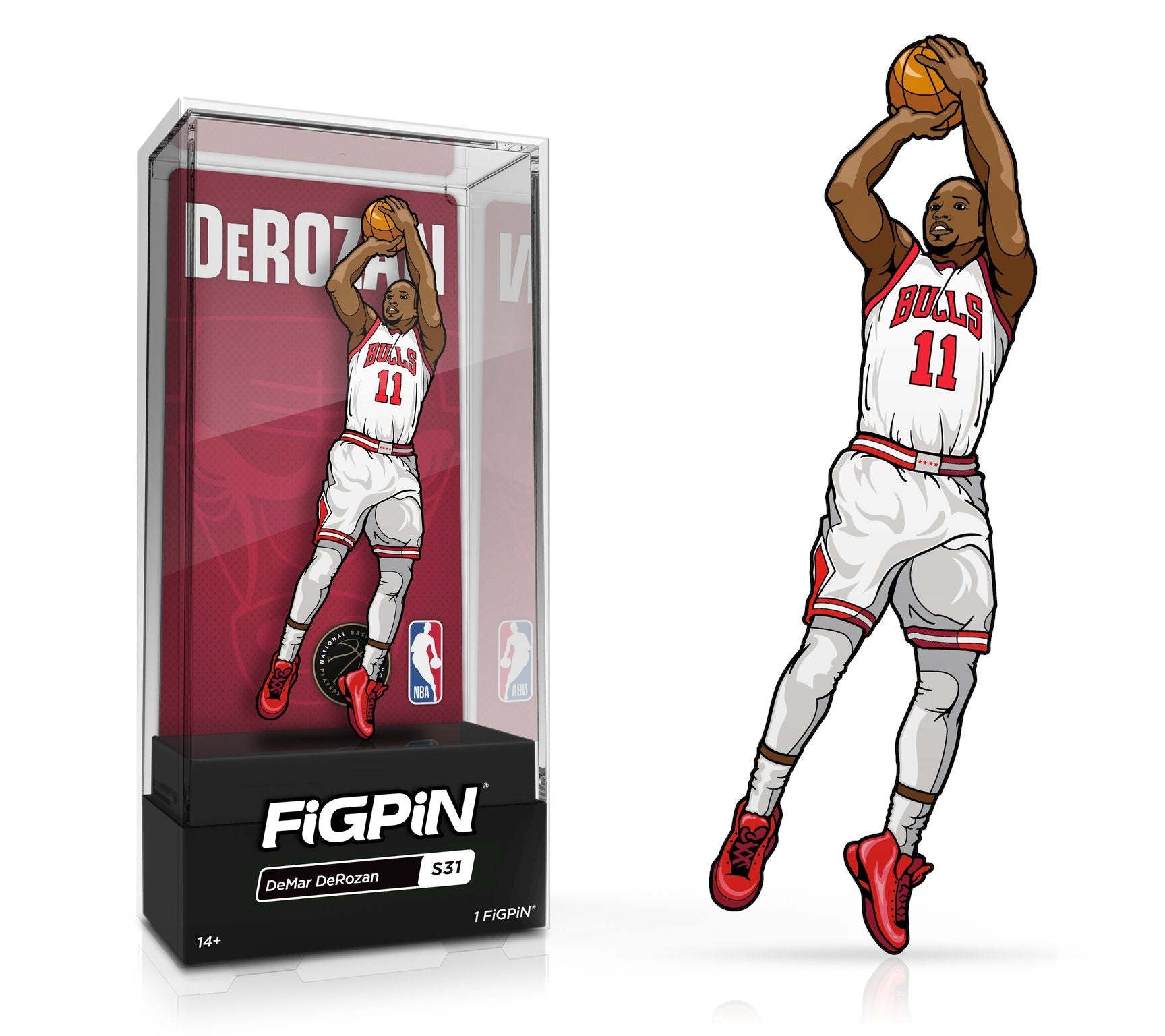 FiGPiN Classic: NBA - DeMar DeRozan (S31) [1st Edition Size 1500]