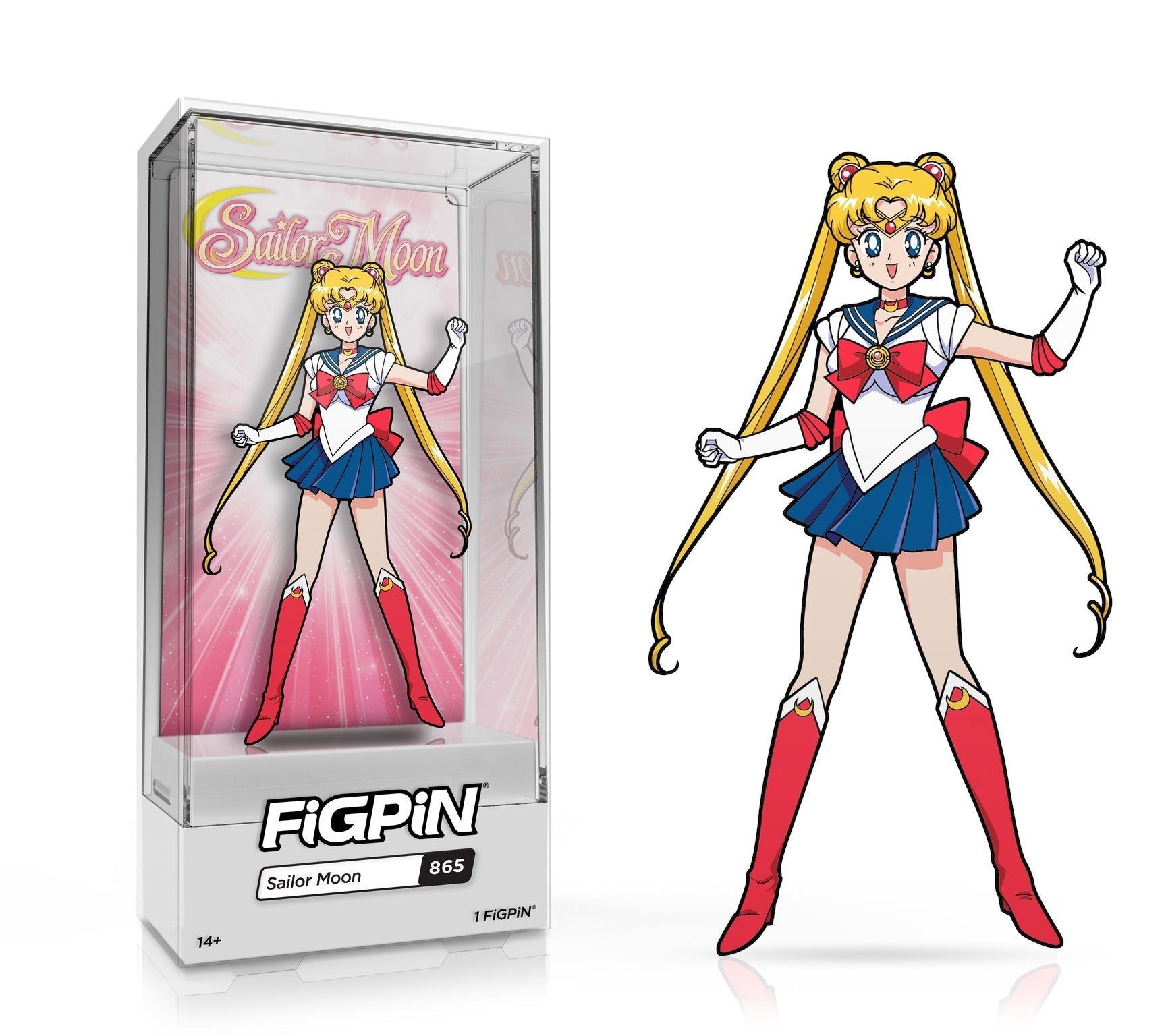 FiGPiN Classic SAILOR MOON - Sailor Moon (865) Edition Size 2500pcs