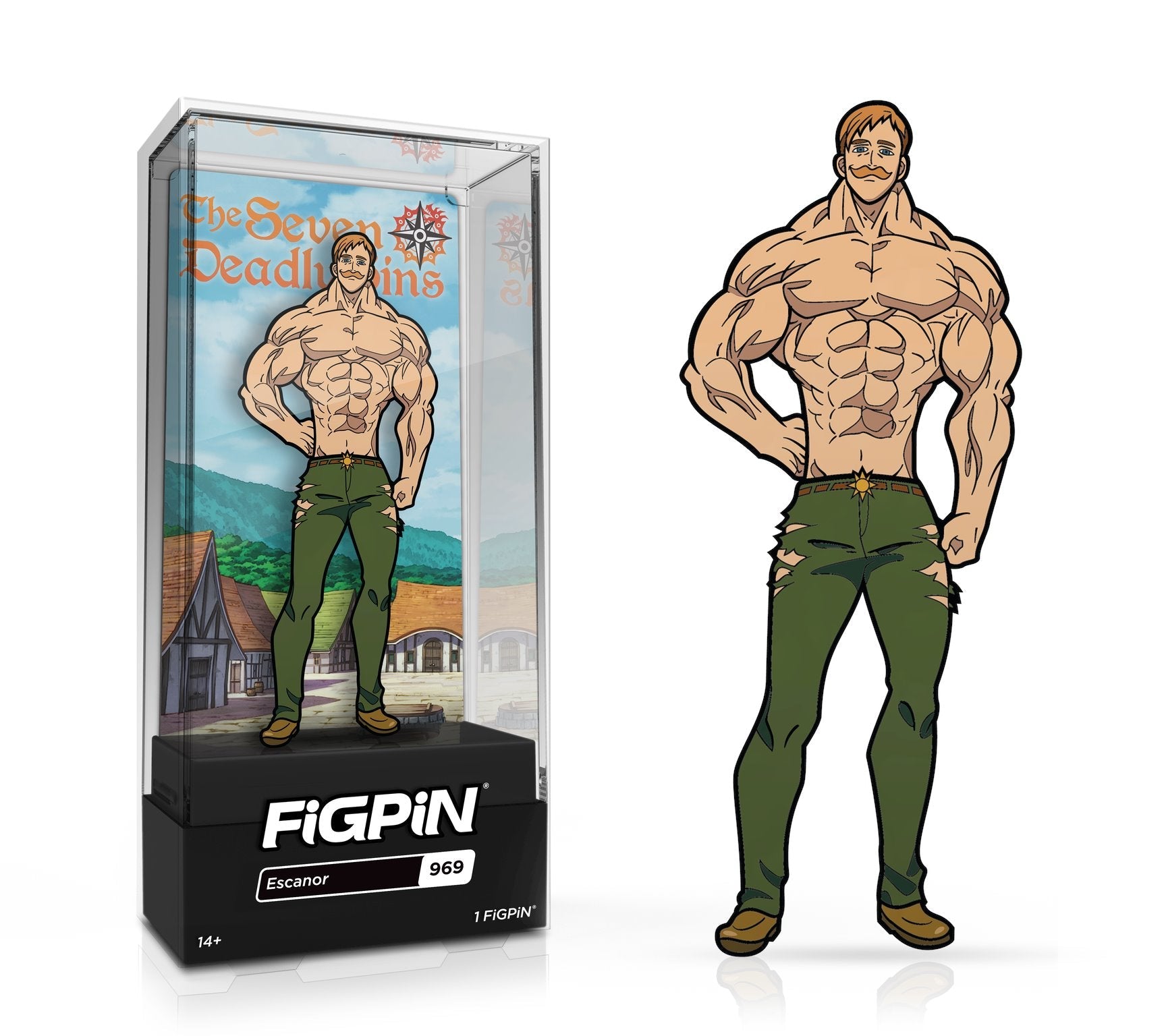 FiGPiN Classic The Seven Deadly Sins: Escanor (969) - LE2000 (Common)