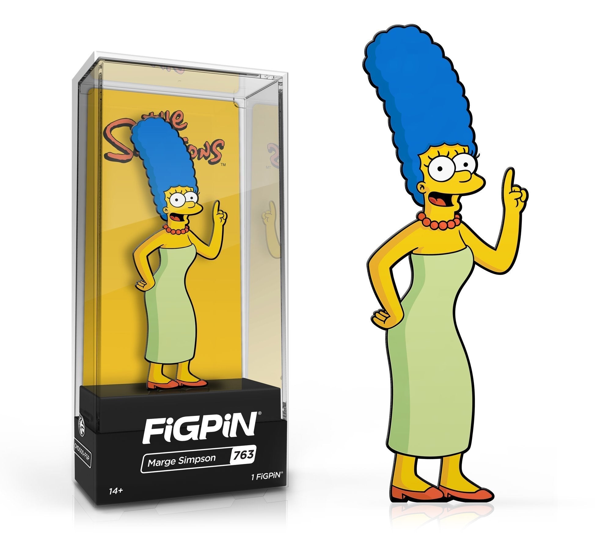 FiGPiN Classic THE SIMPSONS Series 1 - Marge Simpson (763) (1ST EDITION LE3K)