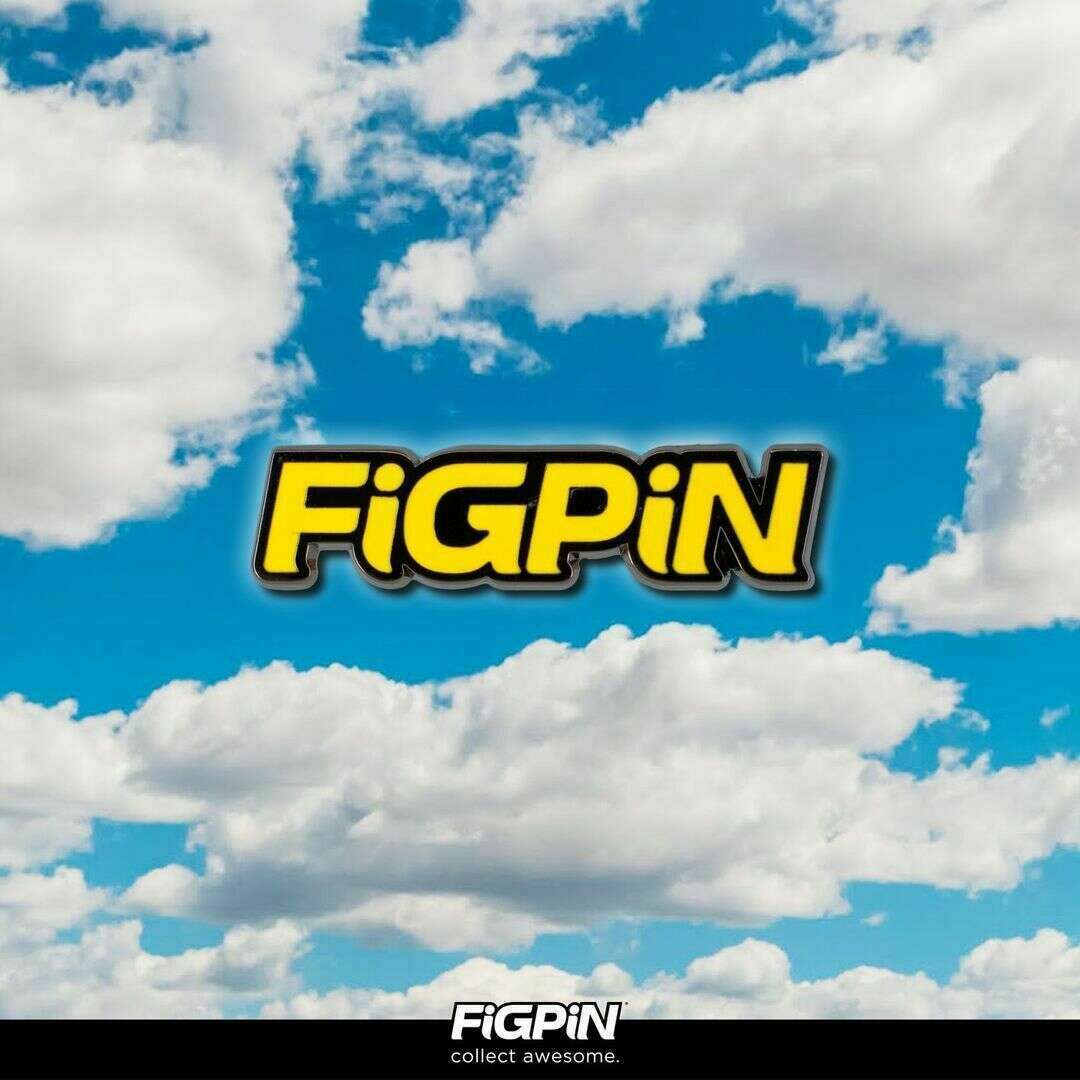 FiGPiN LOGO: 2021 FiGPiN Logo (Yellow & Black) L42 (Limited to 1000 Pieces)