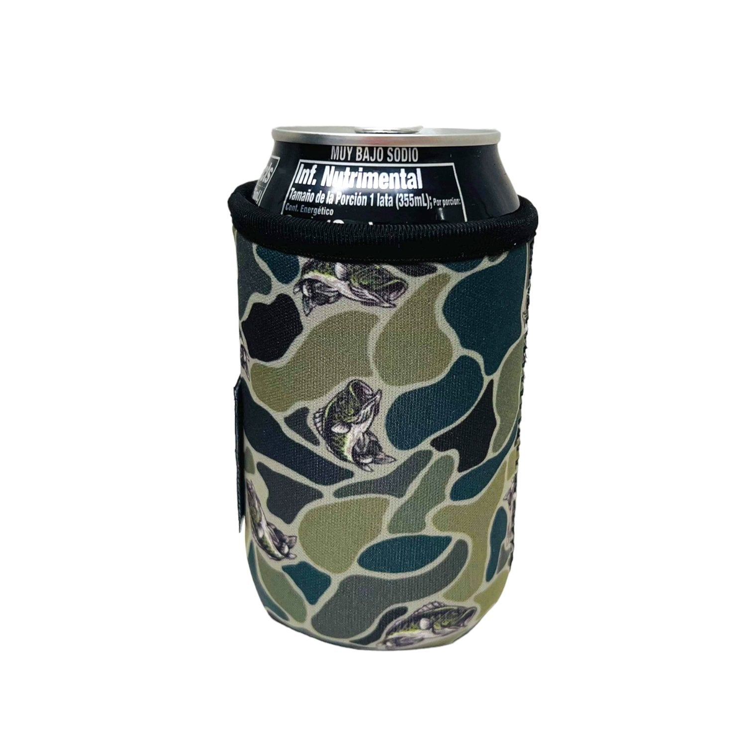 Fish Camo 12oz Stubby Can Handler™