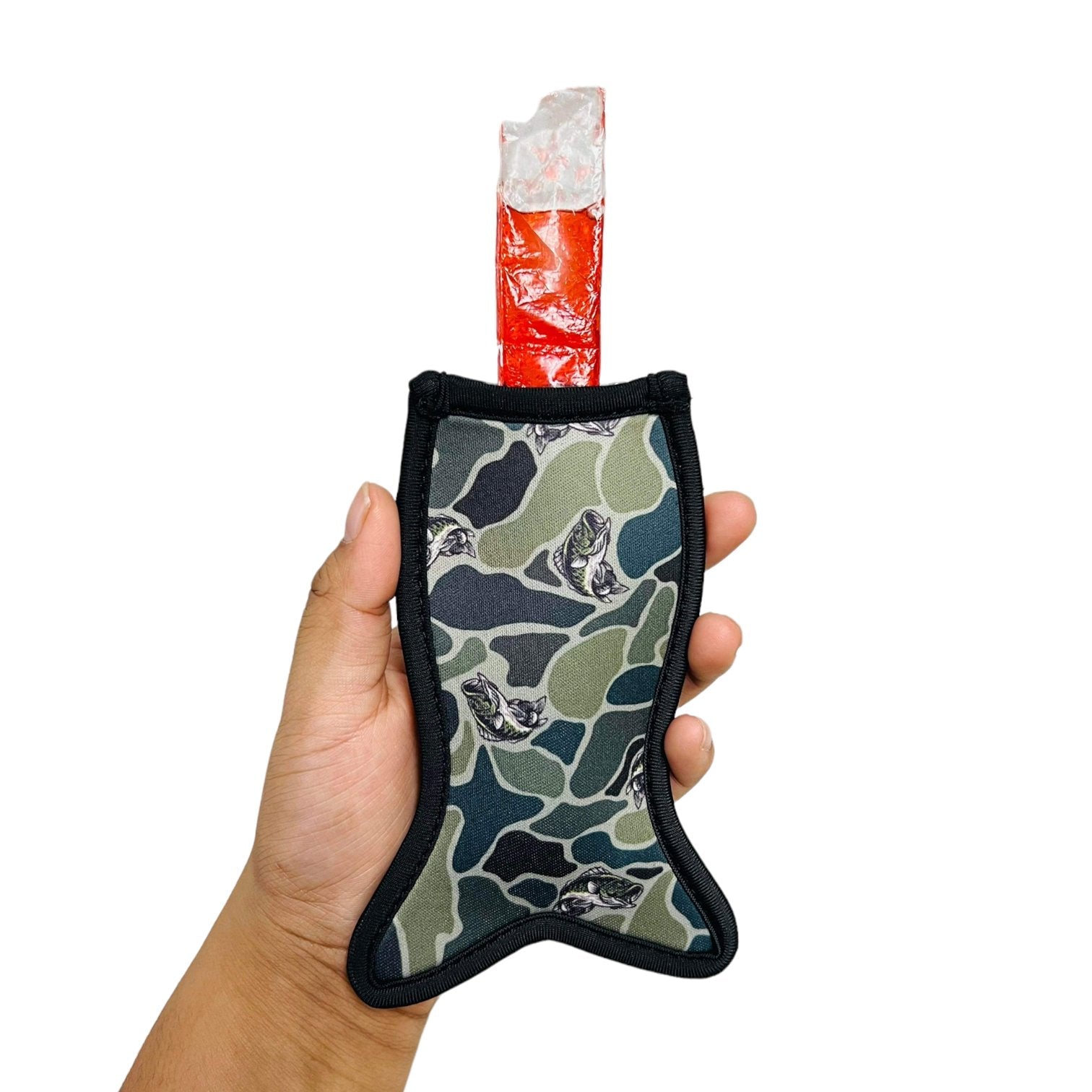 Fish Camo Mermaid Icy Pop Holder