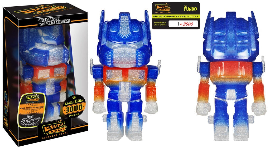 Funko Hikari Transformers: Optimus Prime Clear Glitter (Limited Edition of 3000)