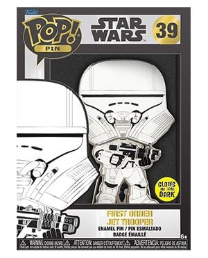 Funko Loungefly POP! PINS: STAR WARS - First Order Jet Trooper