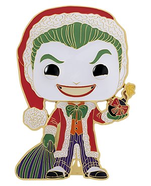 FUNKO POP PINS: DC: HOLIDAY - JOKER (w/1 in 12 Chance at Chase)