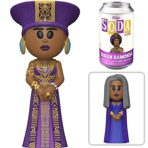 Funko Vinyl SODA: Black Panther Wakanda Forever - Queen Ramonda [MAINLINE] (1:6 Chance at Chase) (Order 6 for a SEALED Case)