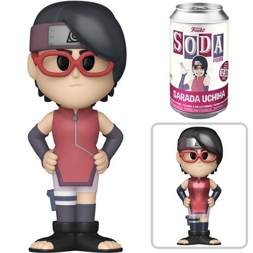 Funko Vinyl SODA: Boruto - Sarada Uchiha (1:6 Chance at Chase) (Order 6 for a SEALED Case)