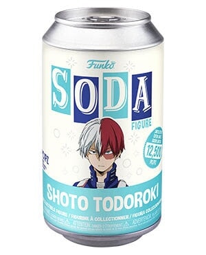 Funko Vinyl SODA: My Hero Academia - Shoto Todoroki (1:6 Chance at Chase) (Order 6 for a SEALED Case)