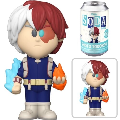 Funko Vinyl SODA: My Hero Academia - Shoto Todoroki (1:6 Chance at Chase) (Order 6 for a SEALED Case)