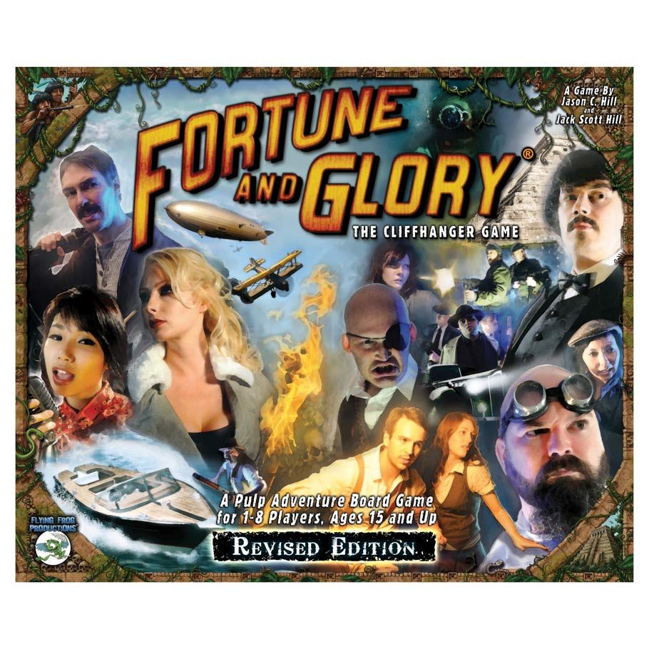 Fortune and Glory: The Cliffhanger Game - Revised Edition