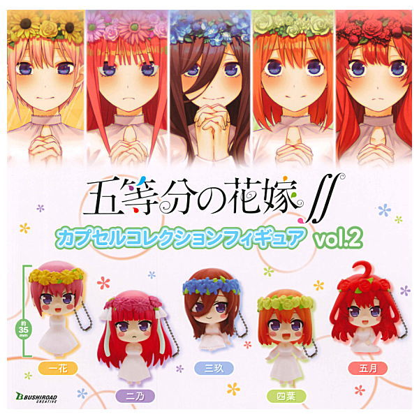 The Quintessential Quintuplets Gashapon Capsule Toy