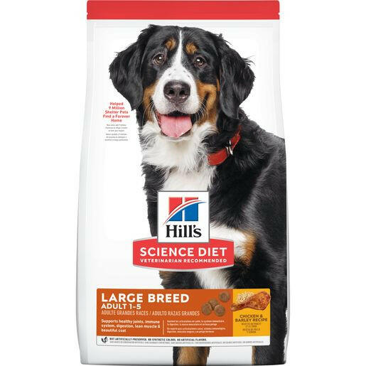 Hill's Science Diet Adult Large Breed Dry Dog Food, Chicken & Barley Recipe