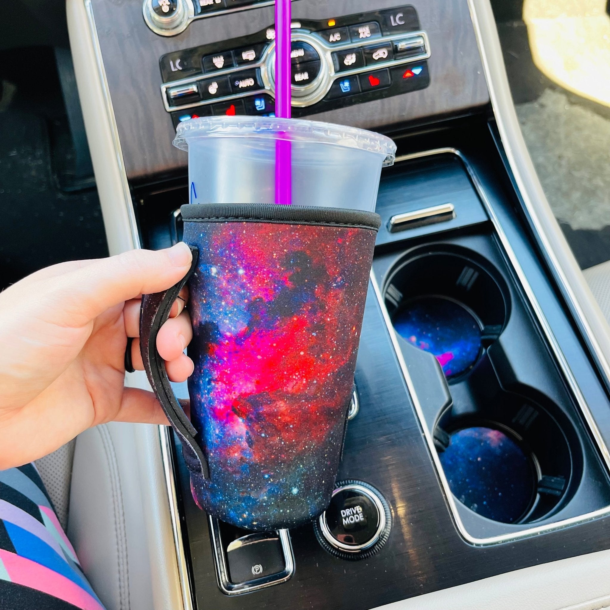 Galaxy Neoprene Car Coasters