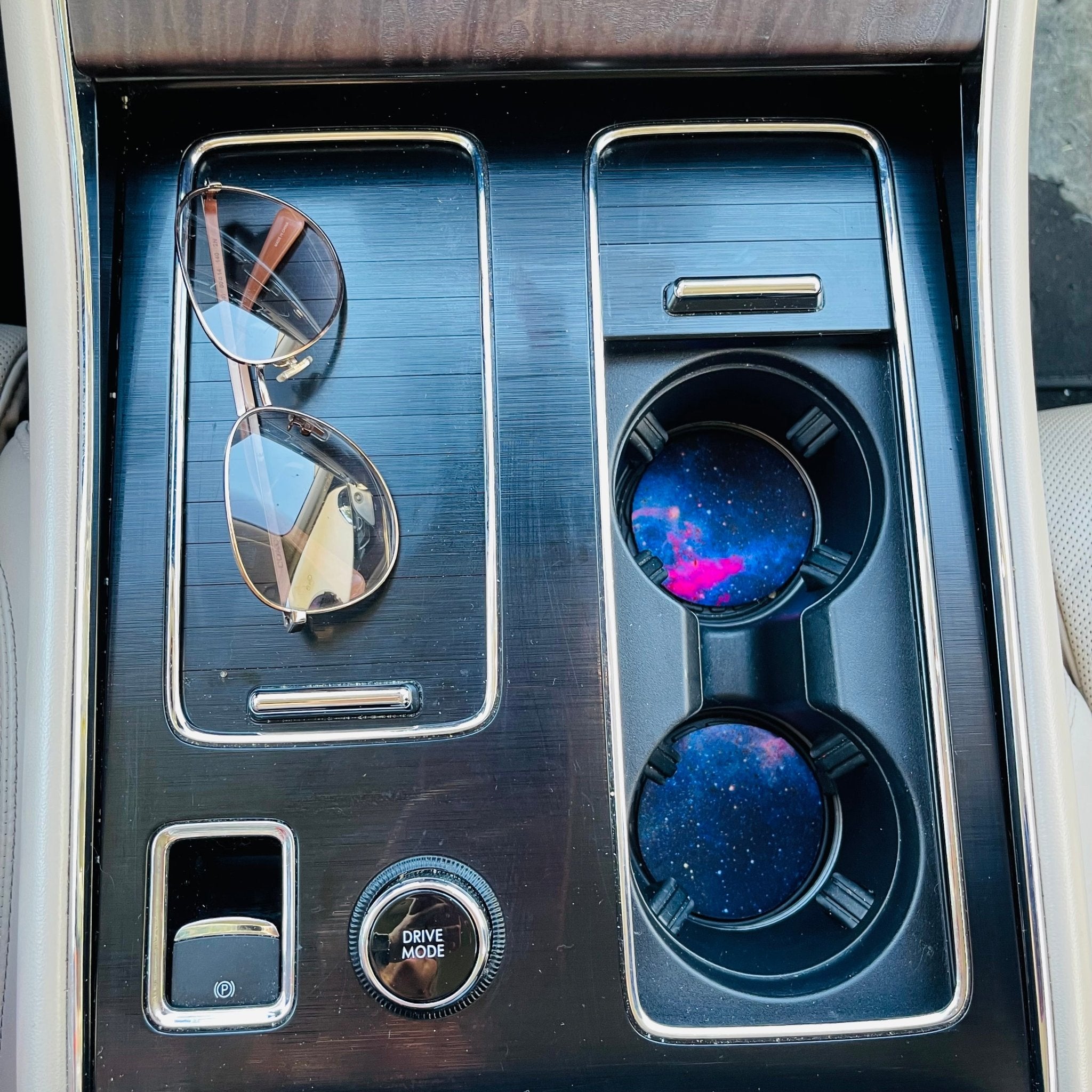 Galaxy Neoprene Car Coasters