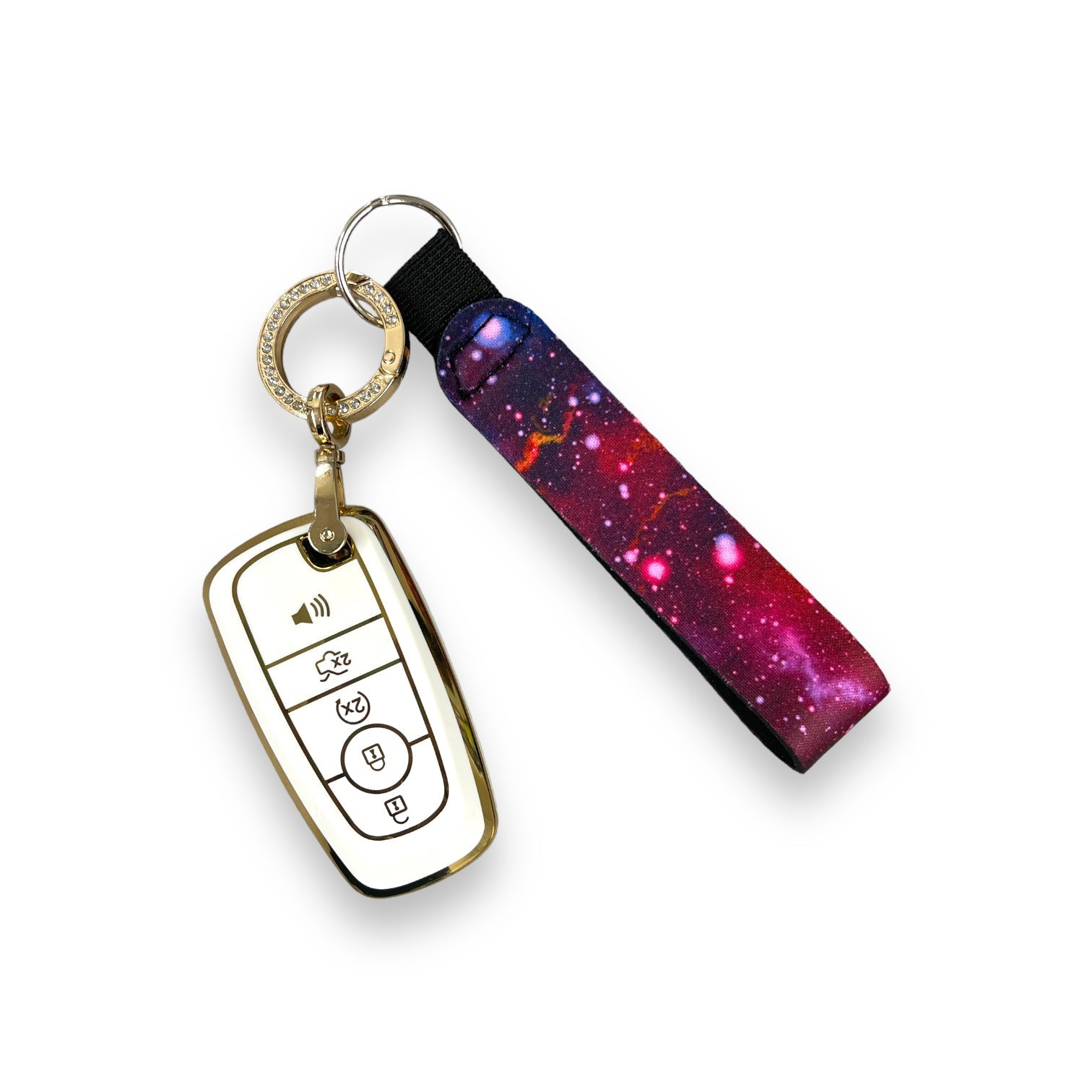 Galaxy Wristlet Keychain