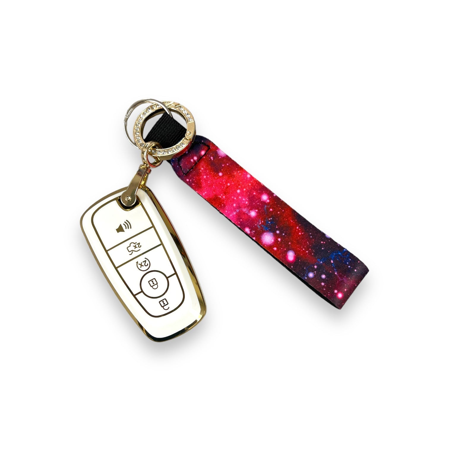 Galaxy Wristlet Keychain