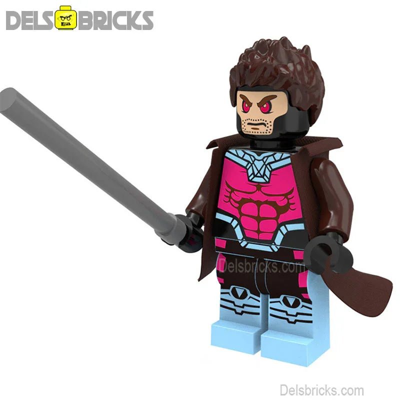 Gambit From X-Men Lego Minifigures custom toys (limited)