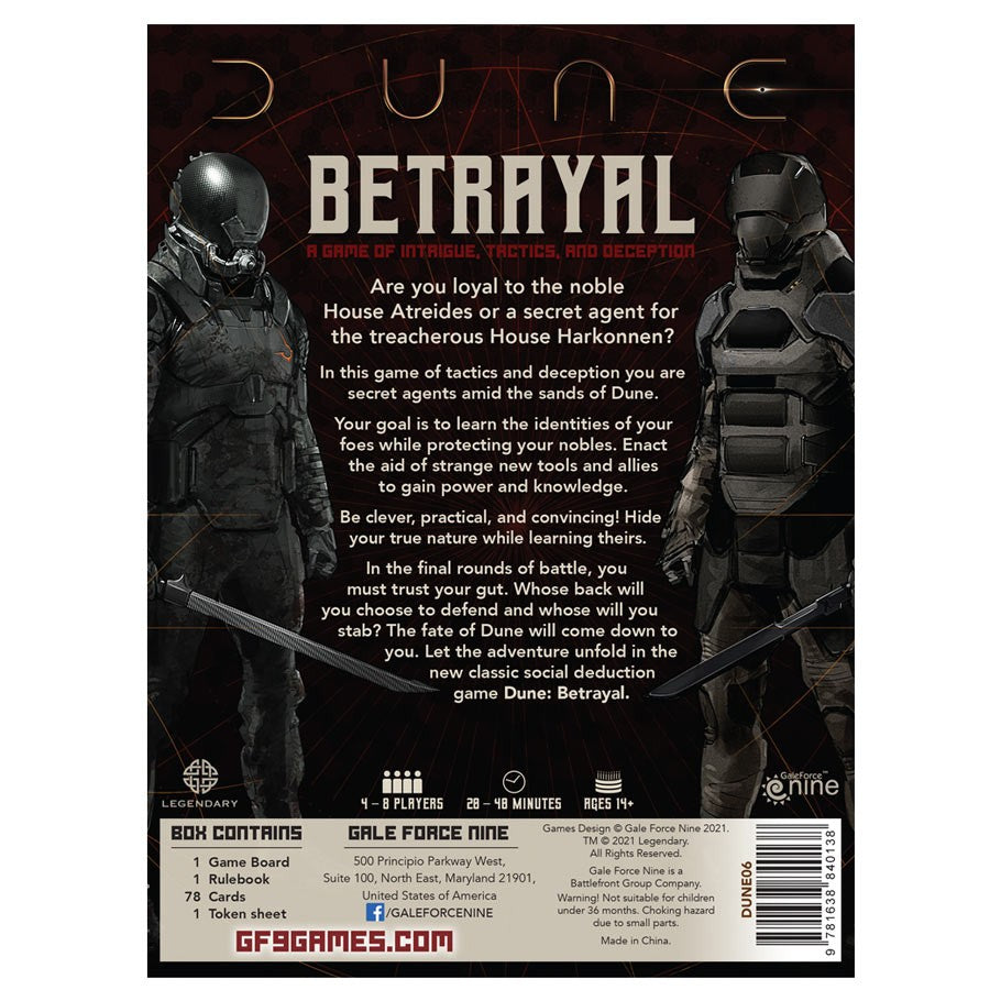 Dune: Betrayal