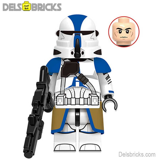 41st Airborne Clone trooper Lego Star Wars Minifigures Custom