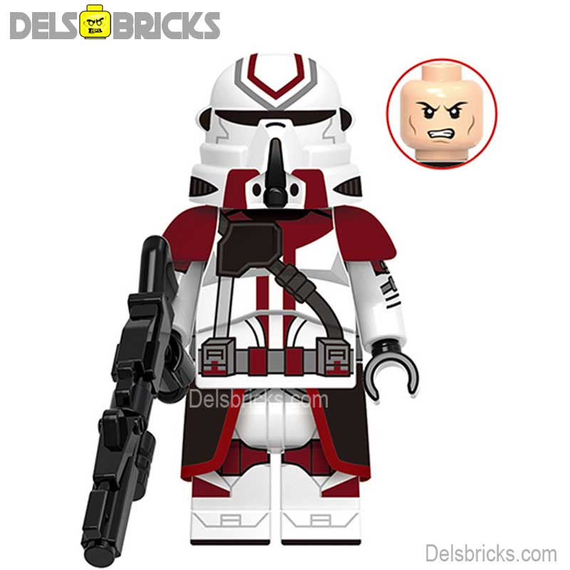 91st Anaxes Airborne Clone trooper | Lego Star Wars Minifigures Custom Toys