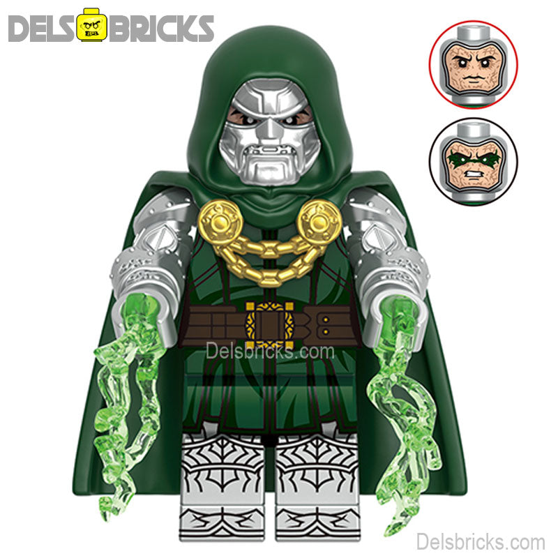 Dr Doom Fantastic Four First Steps Lego Minifigures Custom Toys