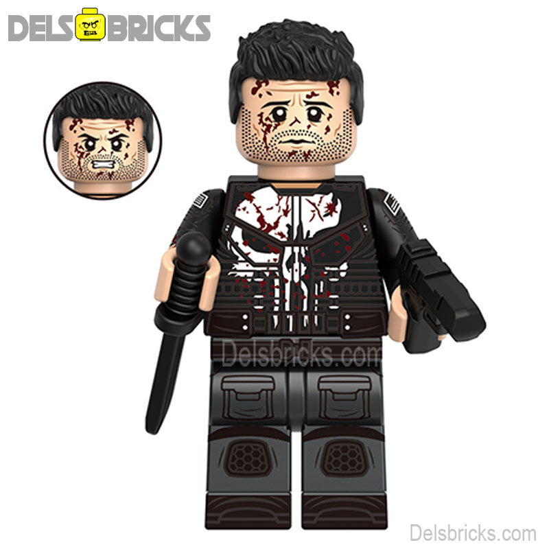 The Punisher Frank Castle from Daredevil Best Lego Minifigures Custom Toys