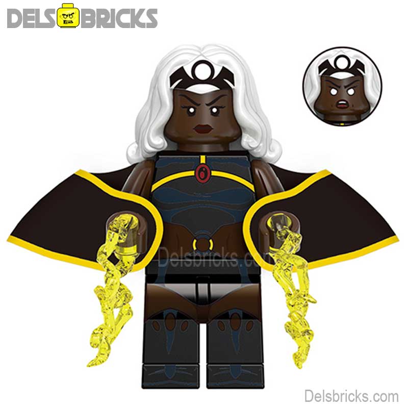 Storm From X-Men '97 Black Suit Lego Minifigures custom toys