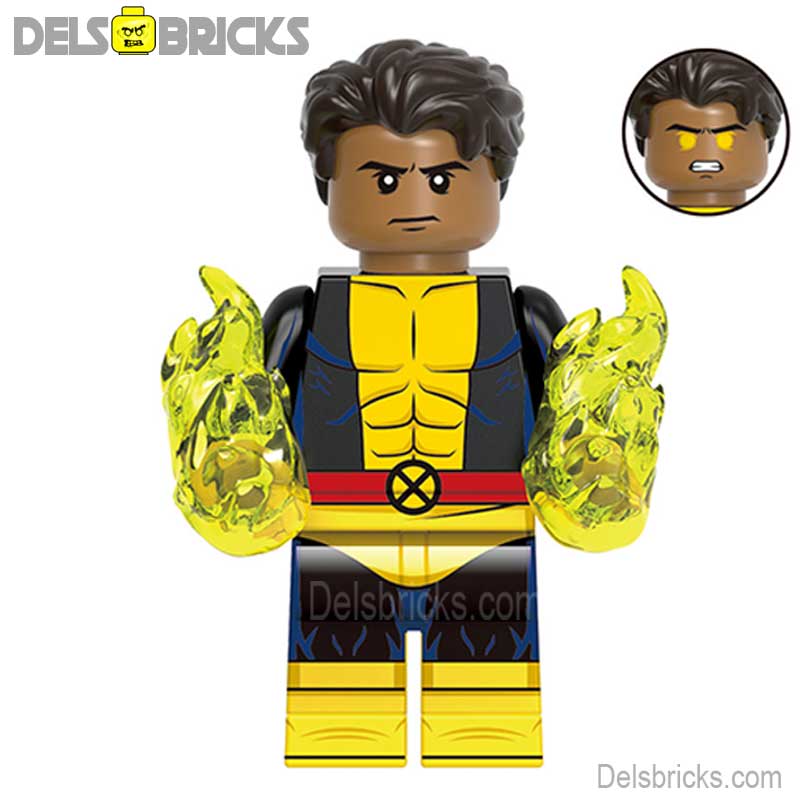 Sunspot From X-Men '97 Lego Minifigures custom toys