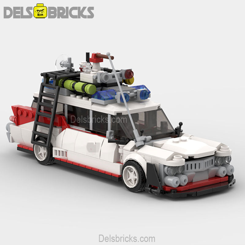 Ghostbusters Car Ectomobile Ecto-1 Lego Minifigures Custom Building Block Toys