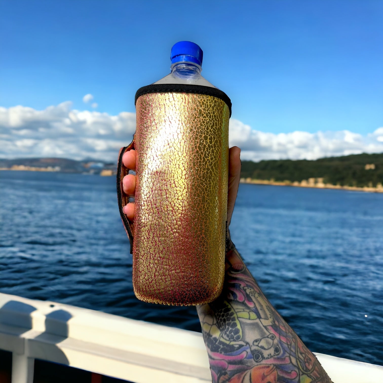 Glimmering Gold 30oz Tumbler Handler™