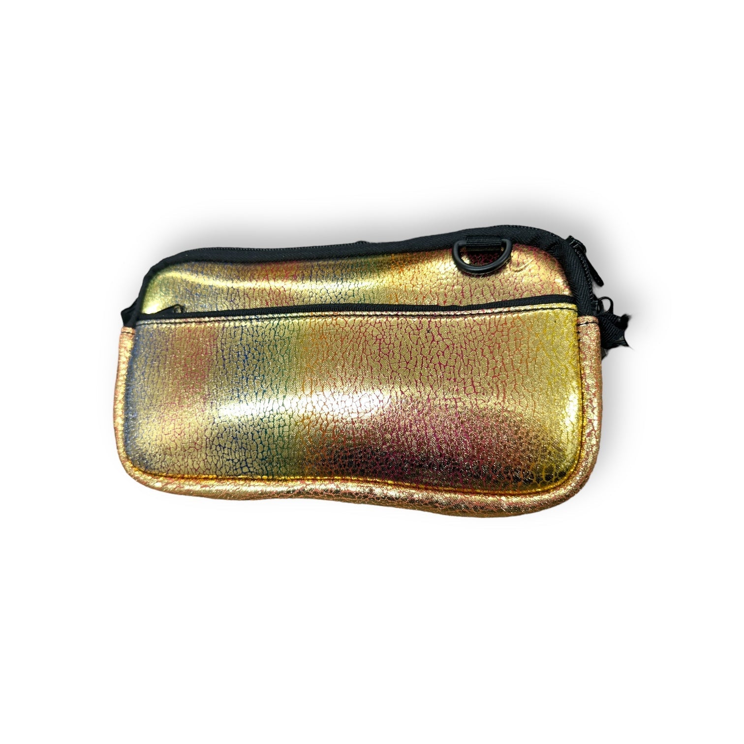 Glimmering Gold Cross Body Purse