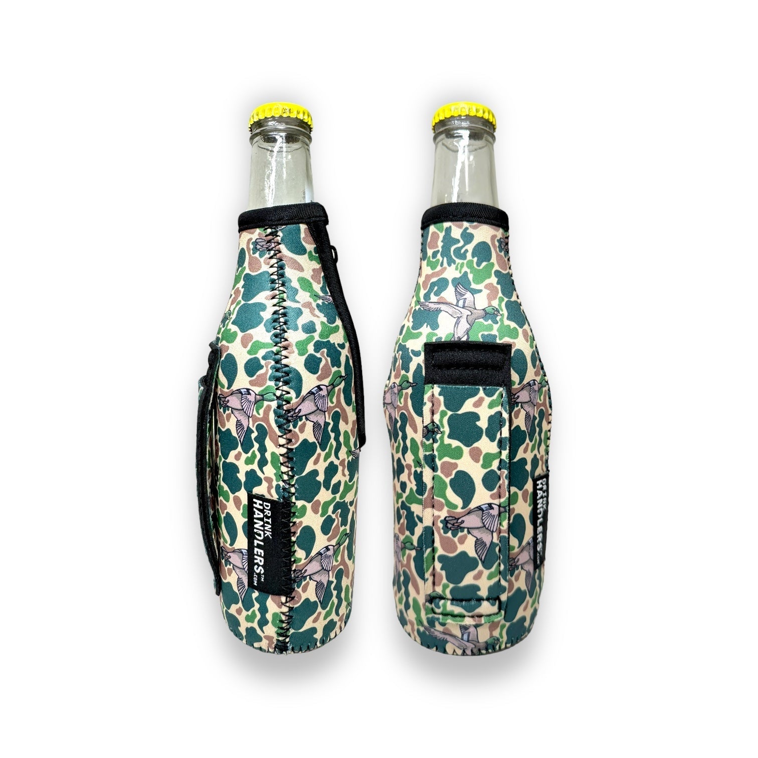 Green Duck Camo 12oz Bottleneck Handler™