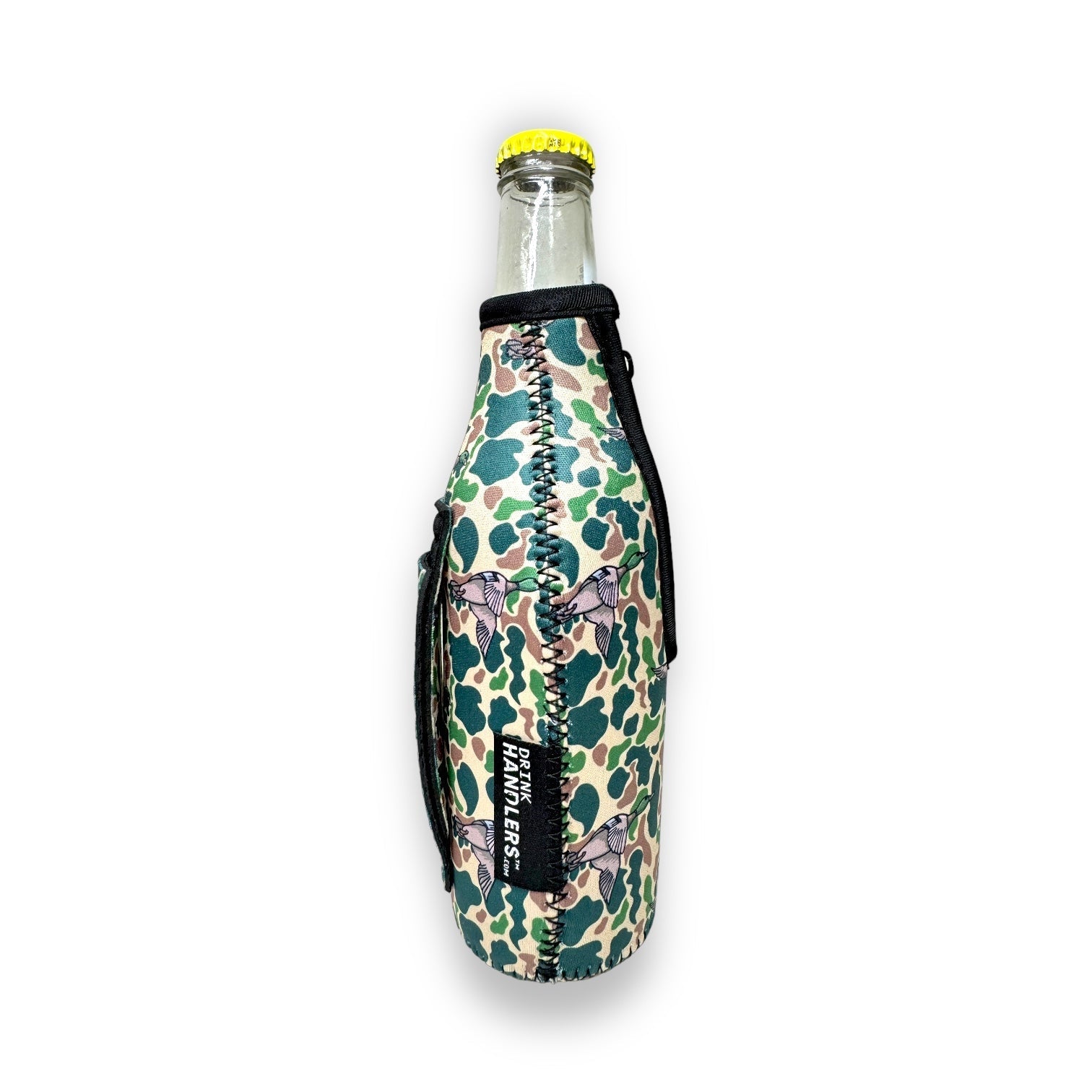 Green Duck Camo 12oz Bottleneck Handler™