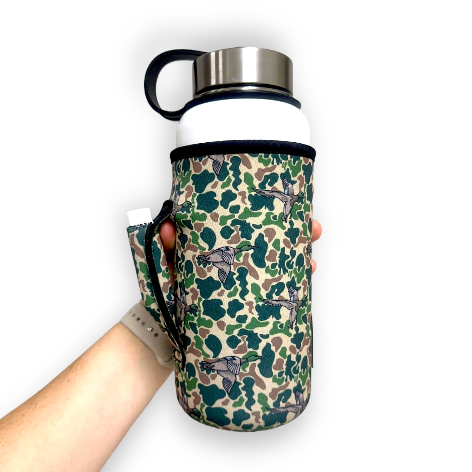 Green Duck Camo 30oz Tumbler Handler™