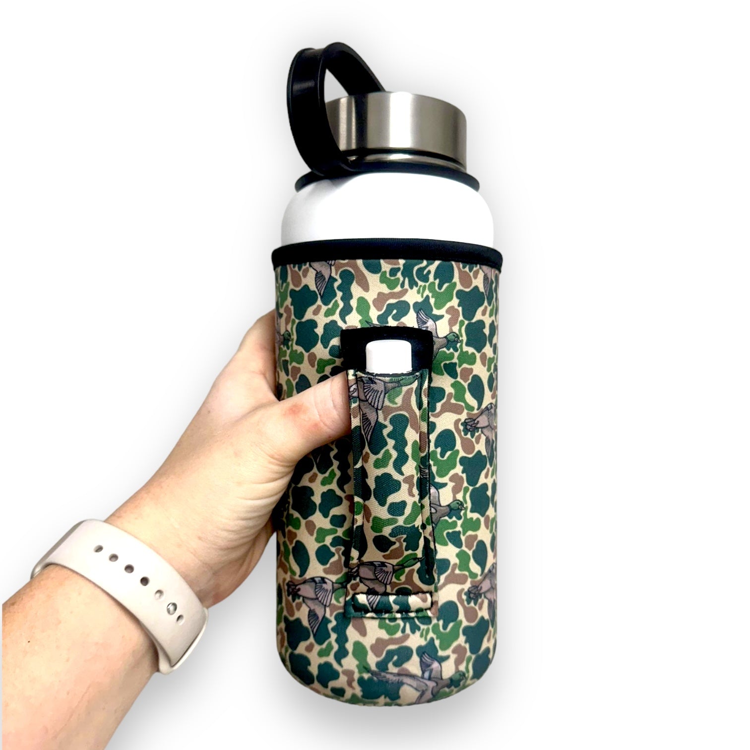 Green Duck Camo 30oz Tumbler Handler™