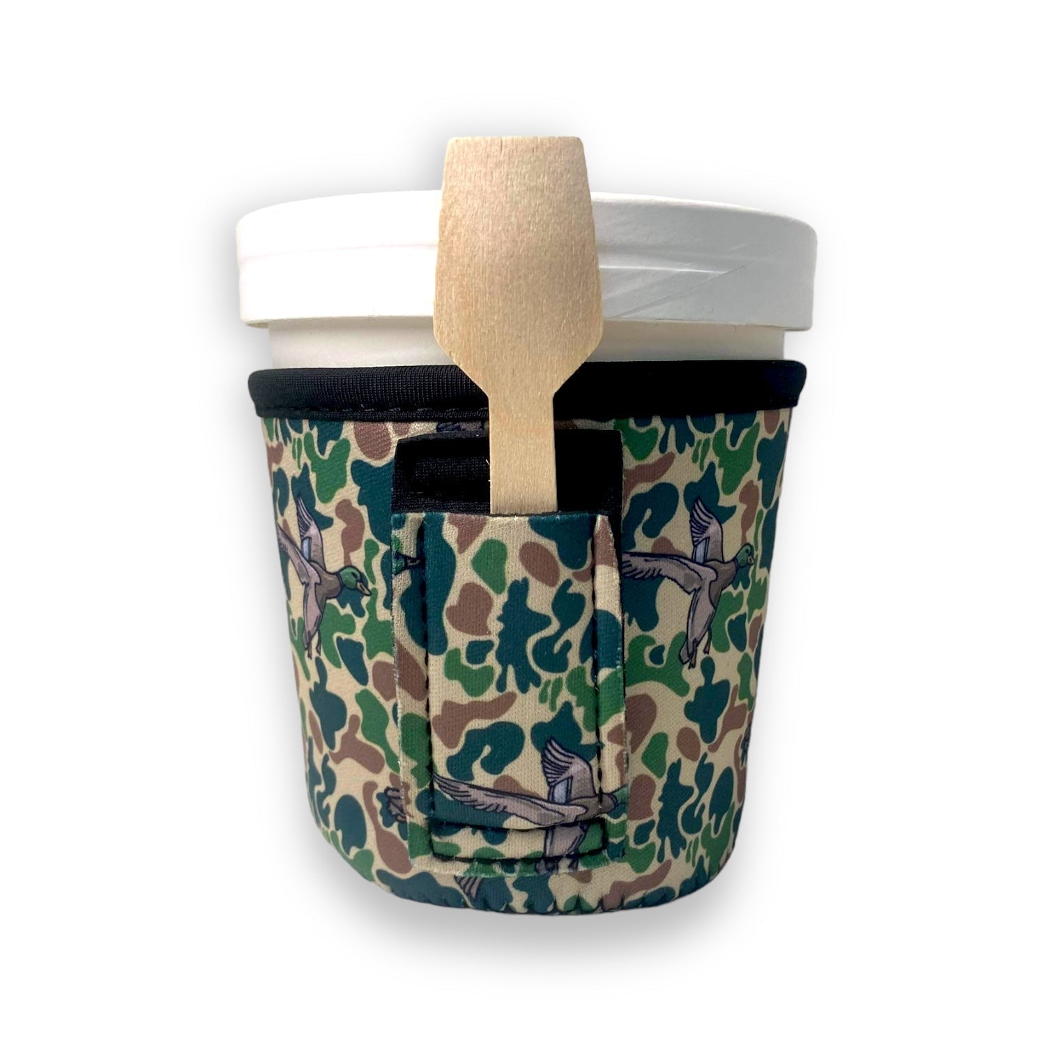 Green  Duck Camo Pint Size Ice Cream Handler™