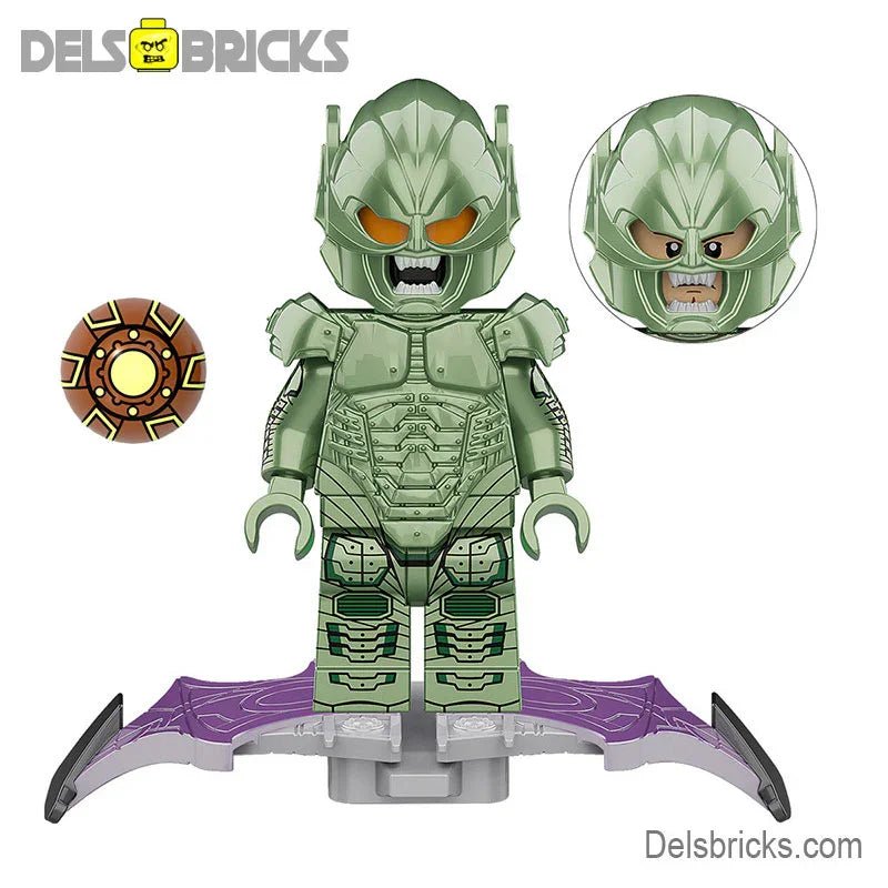 Green Goblin willem Dafoe Spider-Man Lego Minifigures Custom Toys 1