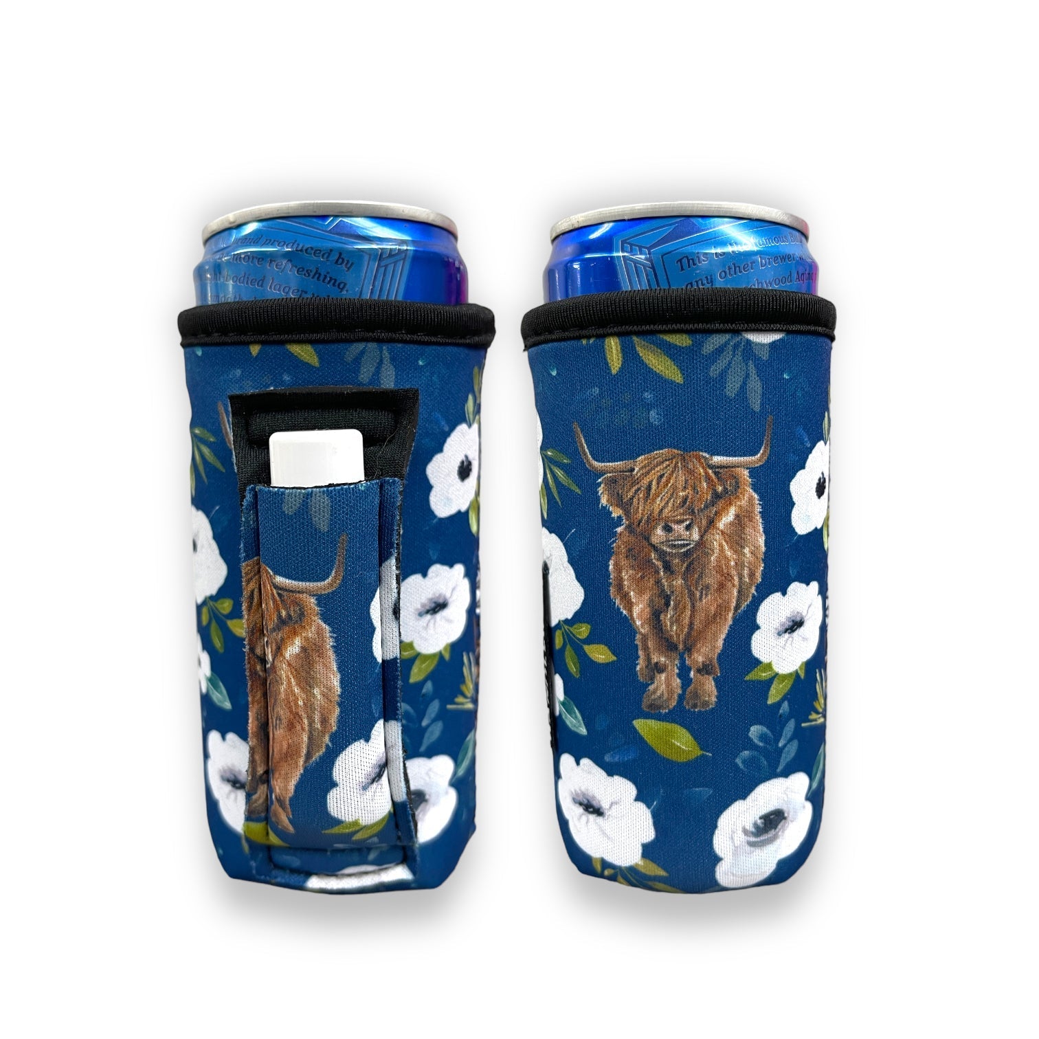 Highland Cows 8-10oz Slim Can Handler™