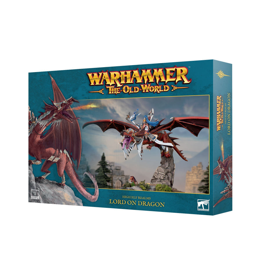 Warhammer: The Old World - High Elf Realms - Lord on Dragon