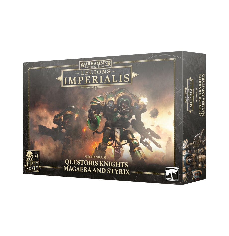 Warhammer Legions Imperialis: Mechanicum Knights Magaera & Styrix